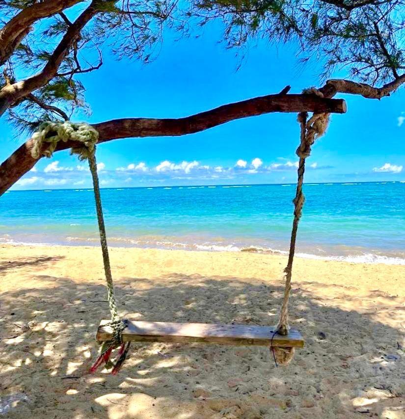 Breezy Beachfront Bali-Style Haven 180 Degree Oceanview Hau'ula Luaran gambar