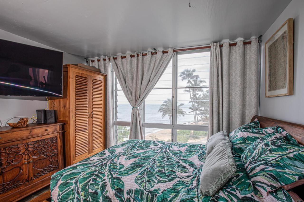 Breezy Beachfront Bali-Style Haven 180 Degree Oceanview Hau'ula Luaran gambar