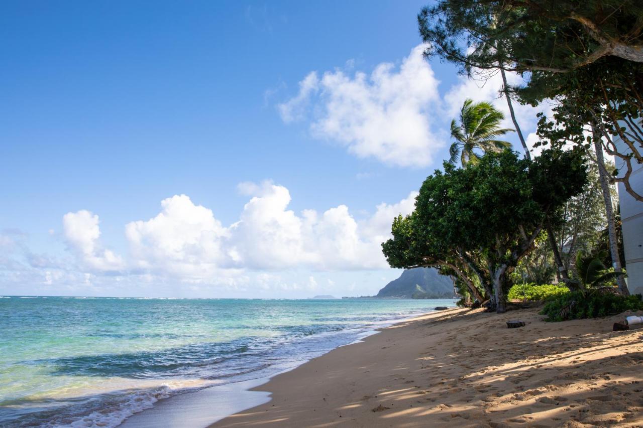 Breezy Beachfront Bali-Style Haven 180 Degree Oceanview Hau'ula Luaran gambar